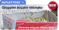 Gruppini acciaio ottonati