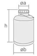 Dimensioni contenitore latte