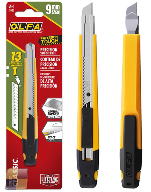 Taglierino precisione OLFA A1 9mm