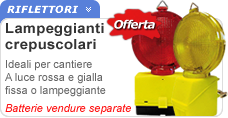 Lampeggianti da cantiere