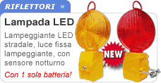 Lampade segnaletica led