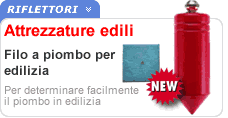 Filo a piombo per edilizia