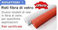 Rete in fibra di vetro