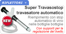 Travasoatore automatico per vino