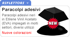 Paracolpi adesivi neri