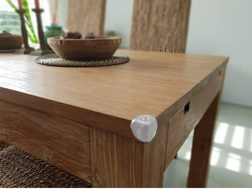 Paraspigoli pvc trasparente