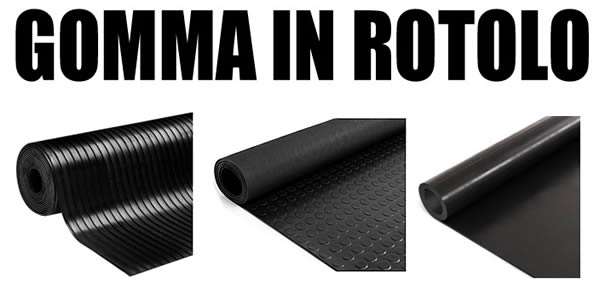 Rotolo PVC nero copripavimento