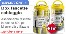 Box 800 fascette stringitubo assortit