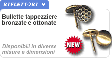 Borchie bullette tappezzeria