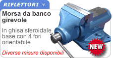 Morsa da banco girevole