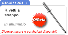 Rivetti a strappo completamente in alluminio