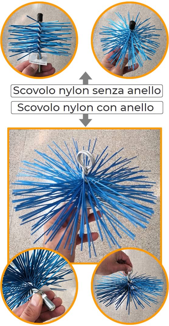 Scovoli nylon