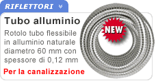 Rotolo tubo alluminio 10M