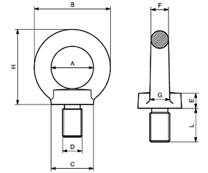 Golfaro zincato maschio A055Z