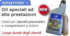 Oli speciali per utensili