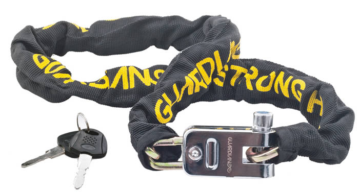 Catena bici con lucchetto