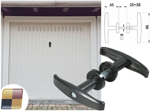 Maniglia martellina basculante 473M.