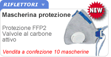 Mascherine di protezione dalle polveri nocive