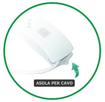 Asola per cavo multipresa elettrica