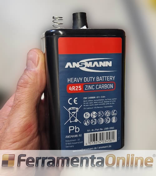 Batteria ANSMANN 4R25