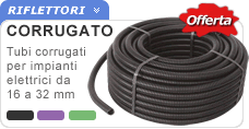 Tubo corrugato nero