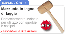 Mazzuolo in legno di faggio