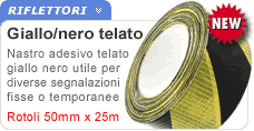 Nastro giallo e nero