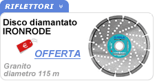 Disco diamantato granito Ironrode