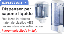 Dispenser da parete per sapone