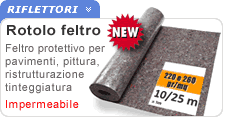 Rotolo feltro