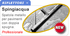 Spingiacqua pavimenti