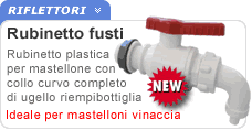 Rubinetto plastica
