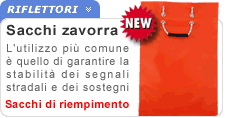 Sacco zavorra arancione