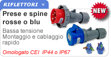 Spine e prese industriali