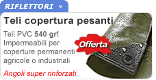 Teli per copertura rinforzati