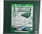 Telo copertura PVC verde gr 330mq