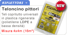 Telo copritutto LDPE