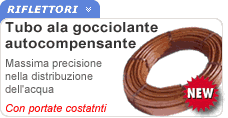 Tubo ala gocciolante autocompensante