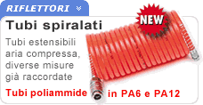 Tubo spiralato nylon raccordato