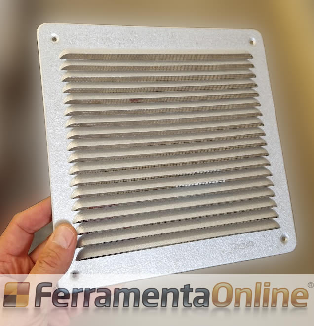 Griglia ventilazione metallica zincata