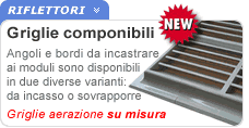 Griglie aerazione componibili