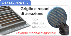 Portine, rosoni e griglie di aerazione