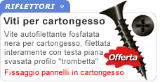 Viti fosfatate Tecfi per cartongesso