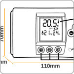 Termostato Therm504 Velamp