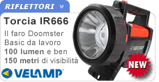 Velamp IR666 a batteria
