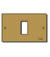 Placca 1 modulo 8635.BR
