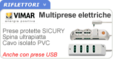 Ciabatte elettriche Vimar