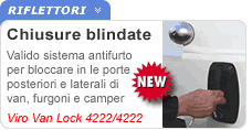 Antifurto per porte furgone