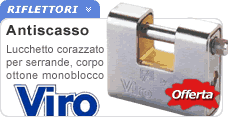 Lucchetto antiscasso VIRO