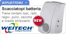 Scacciatopi Weitech WK0240